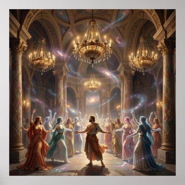 Mitternacht im Mystischen Palast Poster (Vorne)