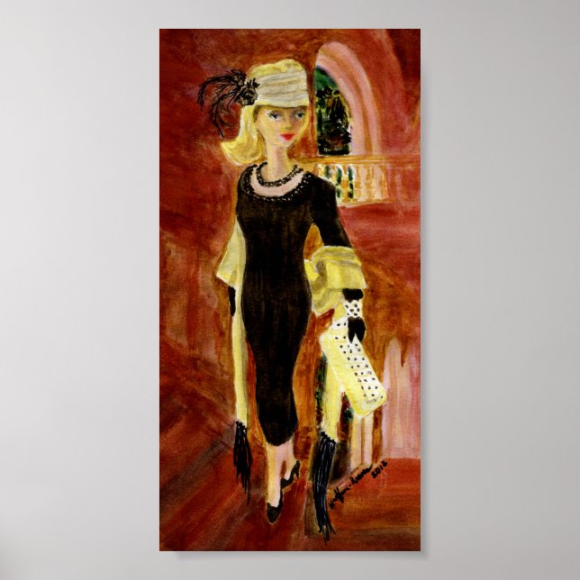 Mitternacht in der Alhambra Poster (Vorne)