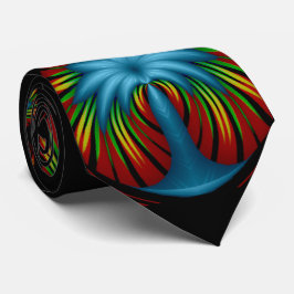 Mitternacht in der Oasis moderne Musterkunst Krawatte