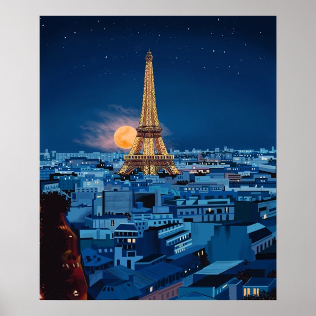 Mitternacht in Paris Poster (Vorne)