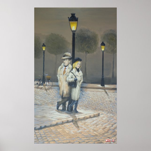 Mitternacht in Paris Poster (Vorne)