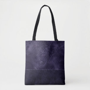 Mitternacht Indigo Romance   Satiny Grunge Damask