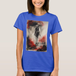 "Mitternacht Inferno: Devilish Aquarelle" T-Shirt