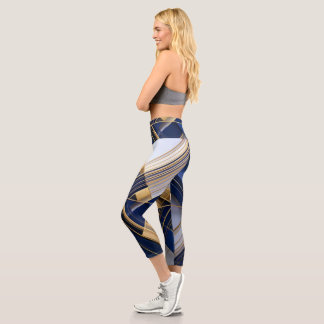 Mitternacht Luxe High-Waisted Capris