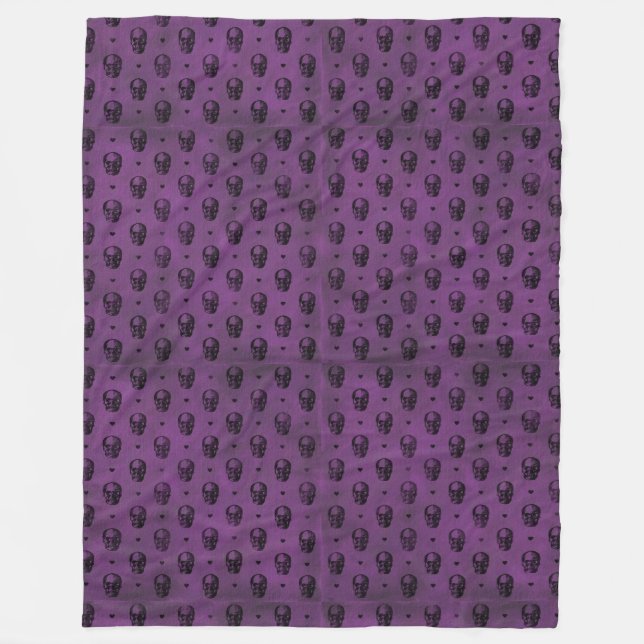 Mitternacht Majestät Fleecedecke (Vorderseite)