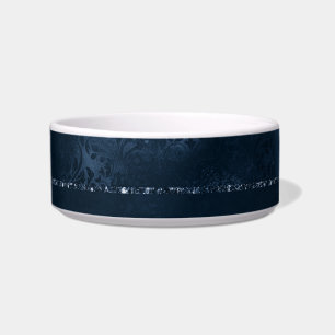 Mitternacht-Marine-Romance Blue Satiny Grunge Da Napf