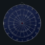 Mitternacht Navy Blue Solid Color Dartscheibe<br><div class="desc">Entdecken Sie die Eleganz von Midnight Navy Blue, einem faszinierenden tiefen Marineblau, das das ruhige Geheimnis eines Mitternachtshimmels und die tiefen Tiefen des Ozeans weckt. Diese raffinierte Farbe bringt eine Touch von Rätsel und Ruhe, perfekt für eine subtile und dennoch wirkungsvolle Note, die sich nahtlos in die moderne und klassische...</div>