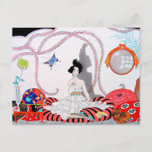 Mitternacht oder das moderne Apartment Postkarte