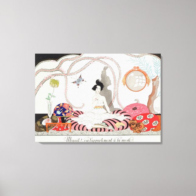 Mitternacht oder The modische Apartment, 1920 (poc Leinwanddruck (Vorderseite)