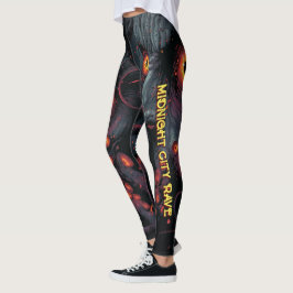 Mitternacht Rave Kreatur Leggings
