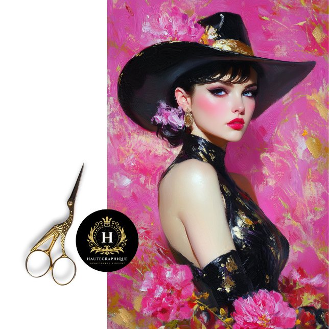 Mitternacht Rodeo Glam Decoupage Seidenpapier (Von Creator hochgeladen)