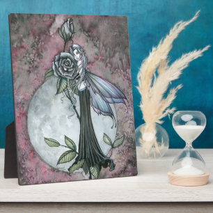 Mitternacht Rose Self Stehend Picture Plaque Fotoplatte