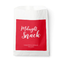 Mitternacht Snack Gastgeschenk Hochzeit Bag