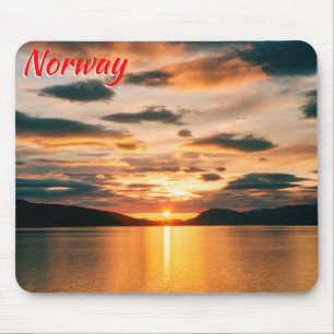 Mitternacht Sonne, Nordnorwegen Mousepad
