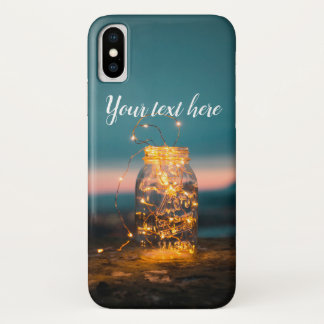 Mitternacht String Lights Jar Case-Mate iPhone Cas Hülle
