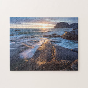 Mitternacht Sun Norwegen Puzzle