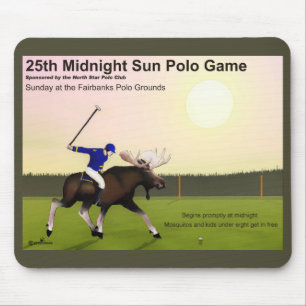 Mitternacht Sun Polo Mousepad