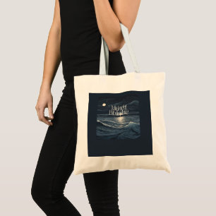 Mitternacht-Tasche für Bibliophile Logos Tragetasche