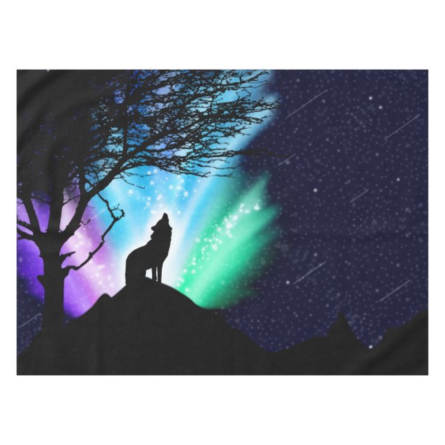 Mitternacht Tischdecke (Vorderseite (Horizontal))