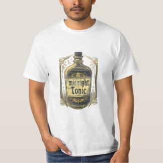 Mitternacht Tonic Vintag Pop Flasche Halloween T-S T-Shirt