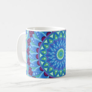 Mitternacht Träume Mandala Tasse