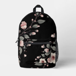 Mitternacht Tropics Bedruckter Rucksack