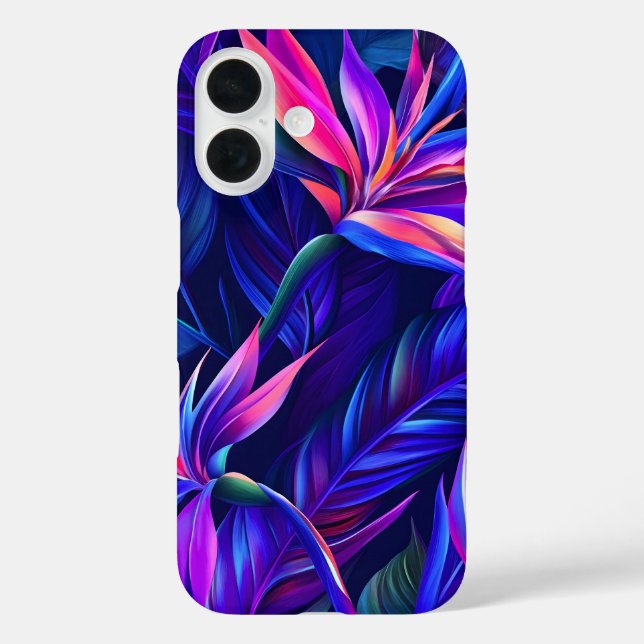 Mitternacht tropischer Regenwald Case-Mate iPhone Hülle (Rückseite)