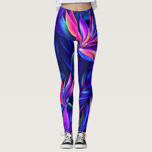 Mitternacht tropischer Regenwald Leggings