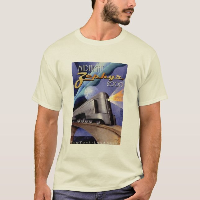 Mitternacht Zephyr T-Shirt (Vorderseite)