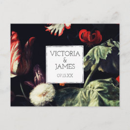 Mitternachtgarten | Save the Date Postkarte