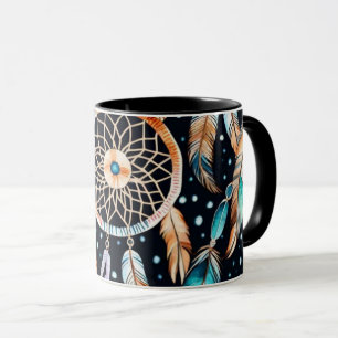 Mitternächtliches Traumfangen Tasse