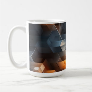 Mitternachts-Ember-Flow Kaffeetasse