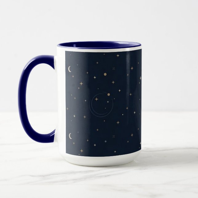 Mitternachts-Himmelsbecher Tasse (Links)