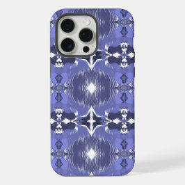 Mitternachts-Indigo-Kaleidoskop iPhone 15 Pro Max Hülle