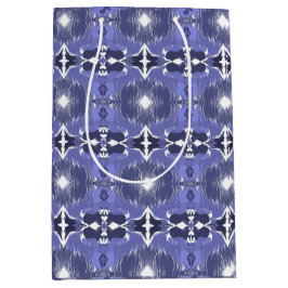 Mitternachts-Indigo-Kaleidoskop Mittlere Geschenktüte