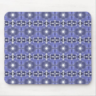 Mitternachts-Indigo-Kaleidoskop Mousepad