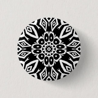 Mitternachts-Mandala Button