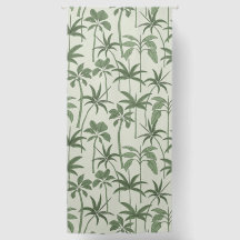 Mitternachts-Oase: Botanische Palme Vintage-Salbei