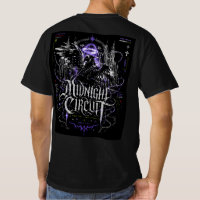 Mitternachts-Schaltkreis-Gothik-Cyberpunk-Grafik