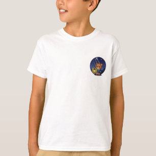 Mitternachtsbär Laternen Nachtwald Kinder T-Shirt
