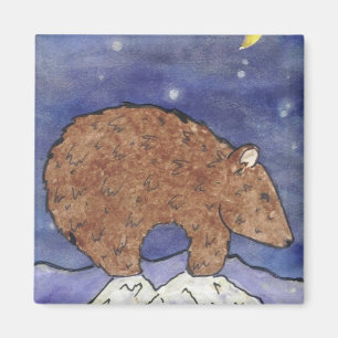 Mitternachtsbär Magnet