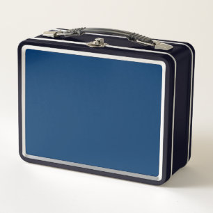 Mitternachtsblaue benutzerdefinierte Retro-Metall- Metall Brotdose