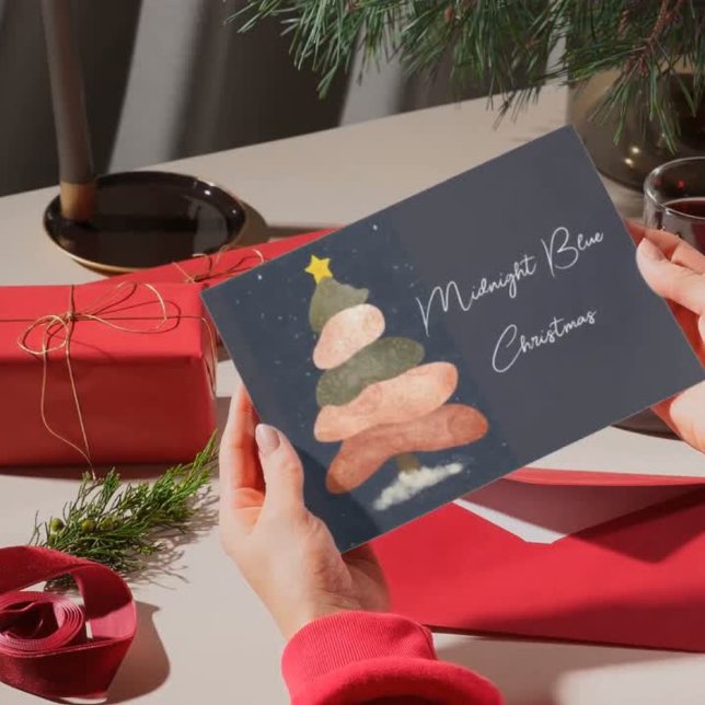 Mitternachtsblaue Weihnachten - Eleganter Baum (Von Creator hochgeladen)