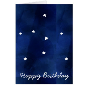 Mitternachtsblauer Sternenhimmel