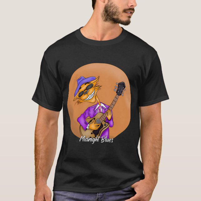 Mitternachtsblues T-Shirt (Vorderseite)