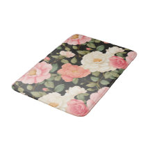 Mitternachtsblüten-Eleganz-Rosa Rosen Dunkel