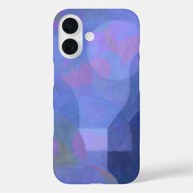 Mitternachtsbögen - Indigogeometrie Case-Mate iPhone Hülle (Rückseite)