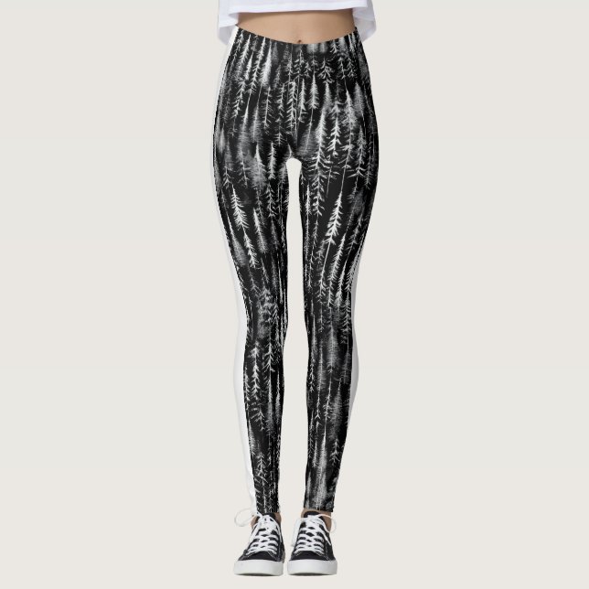 Mitternachtschic-Leggings Leggings (Vorderseite)