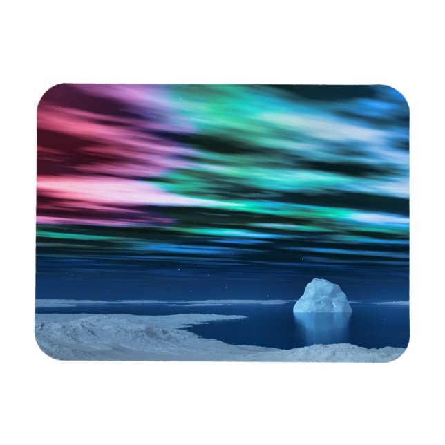 Mitternachtsdämmerung Flexible Magnet (Horizontal)