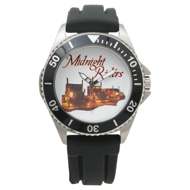 Mitternachtsfahrer Wrist Watch Armbanduhr (Vorderseite)
